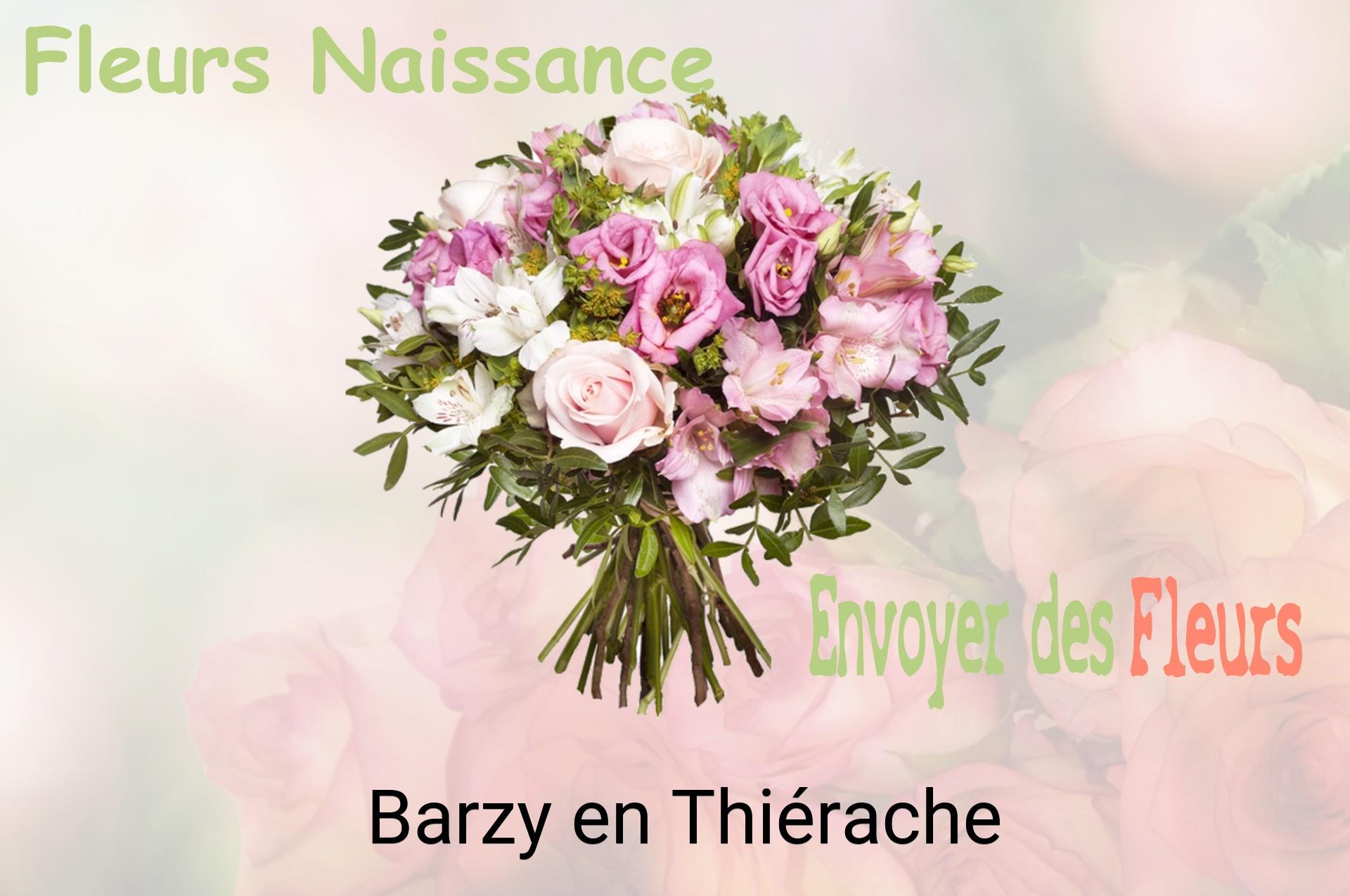 Bouquet de fleurs de naissance livré à Barzy-en-Thiérache